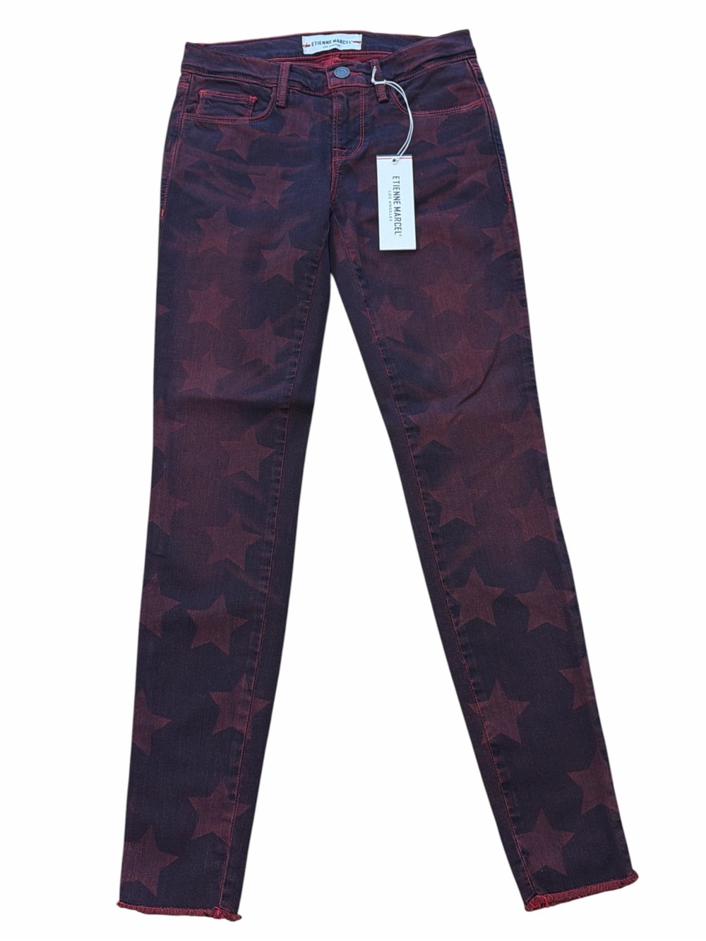 Etienne Marcel NWT Roos Star Print Skinny Jeans